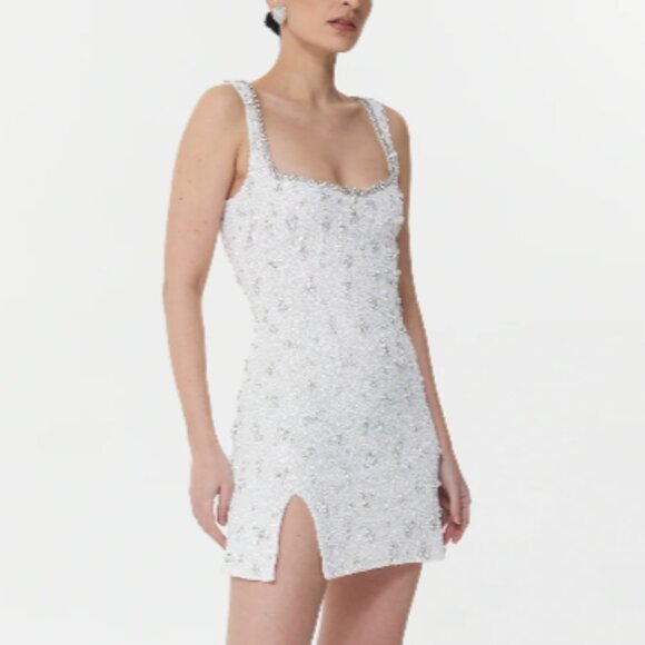 Clio Peppiatt Dresses & Skirts - BRAND NEW Clio Peppiatt Bridal Crystal Dress - Ivory